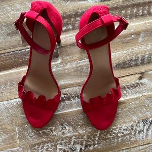 Gently Worn Red Heels